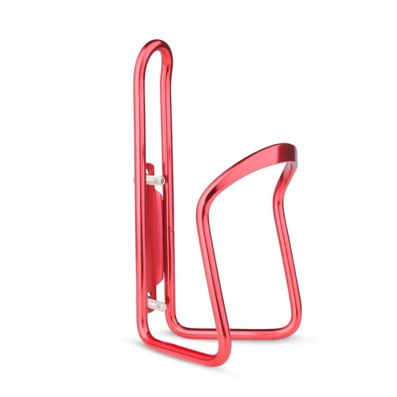 FiveBox Bike Water Bottle Cage, 1Pack Cycling Bicycle Water Bottle Cage Holder Bracket for Mountain Bike MTB Road Bike, Bike Accessories, Made of Lightweight Aluminum Alloy (Red) - Image 2